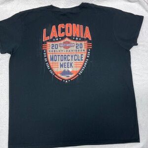 Harley Davidson Laconia motorcycle week short sleeve t-shirt 2xl